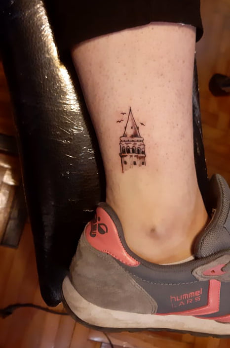 tattoo kadıköy istanbul tatto kalıcı dövme ressam galata kulesi