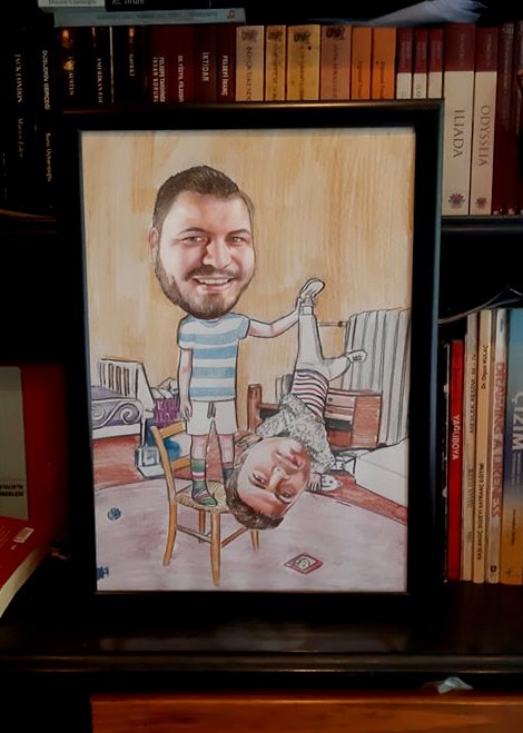 karikatür portre hediye istanbul ankara komik sanat kadıköy 6